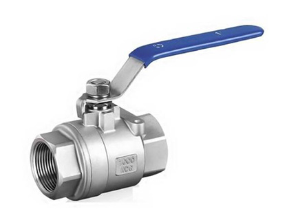 2PC H THREADED BALL VALVE